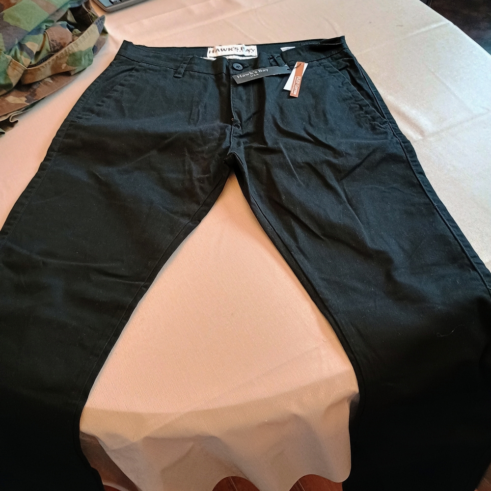 Hawke & Co Classic Black Trousers